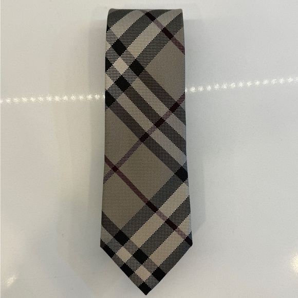 Burberry Other - Burberry Tie - LIKE NEW - Silk Plaid Neck Tie